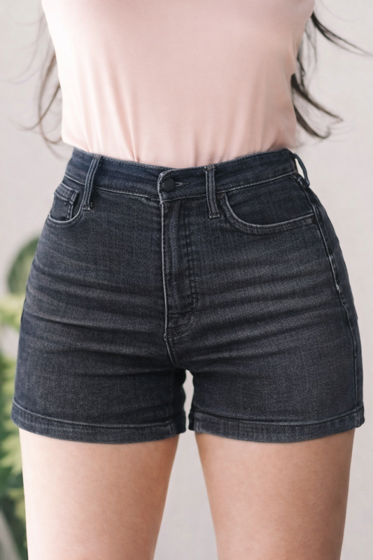 Fade Into You - Judy Blue Tummy Control Shorts