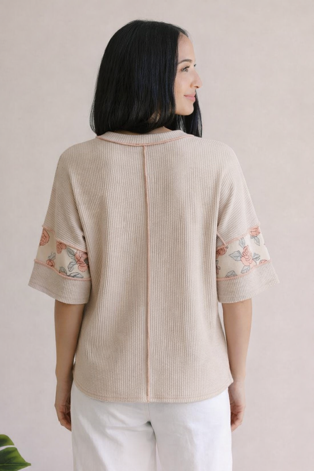 (3-4-26)Floral Grove Comfort Top