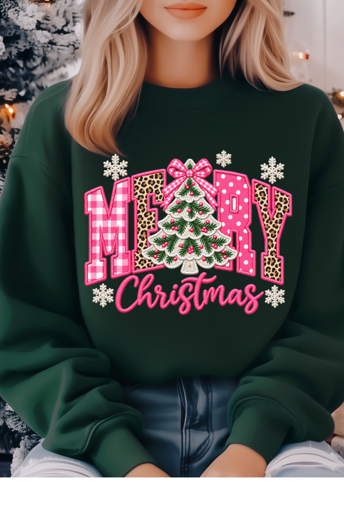 (11-9-26)Pink Merry Christmas Graphic