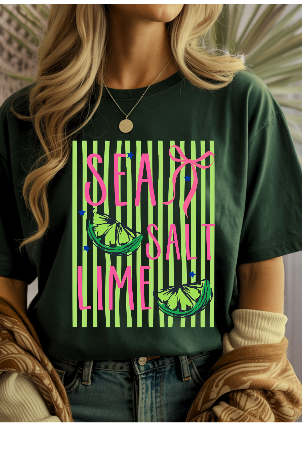 Sea, Salt, Lime Graphic Tee
