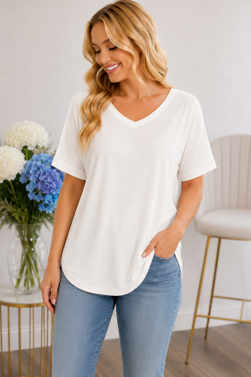 (8-26-26)Forever Basic Top
