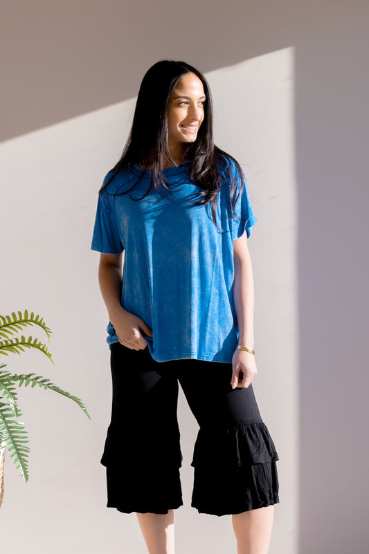 (2-11-26)Hazy Wash Rib Top