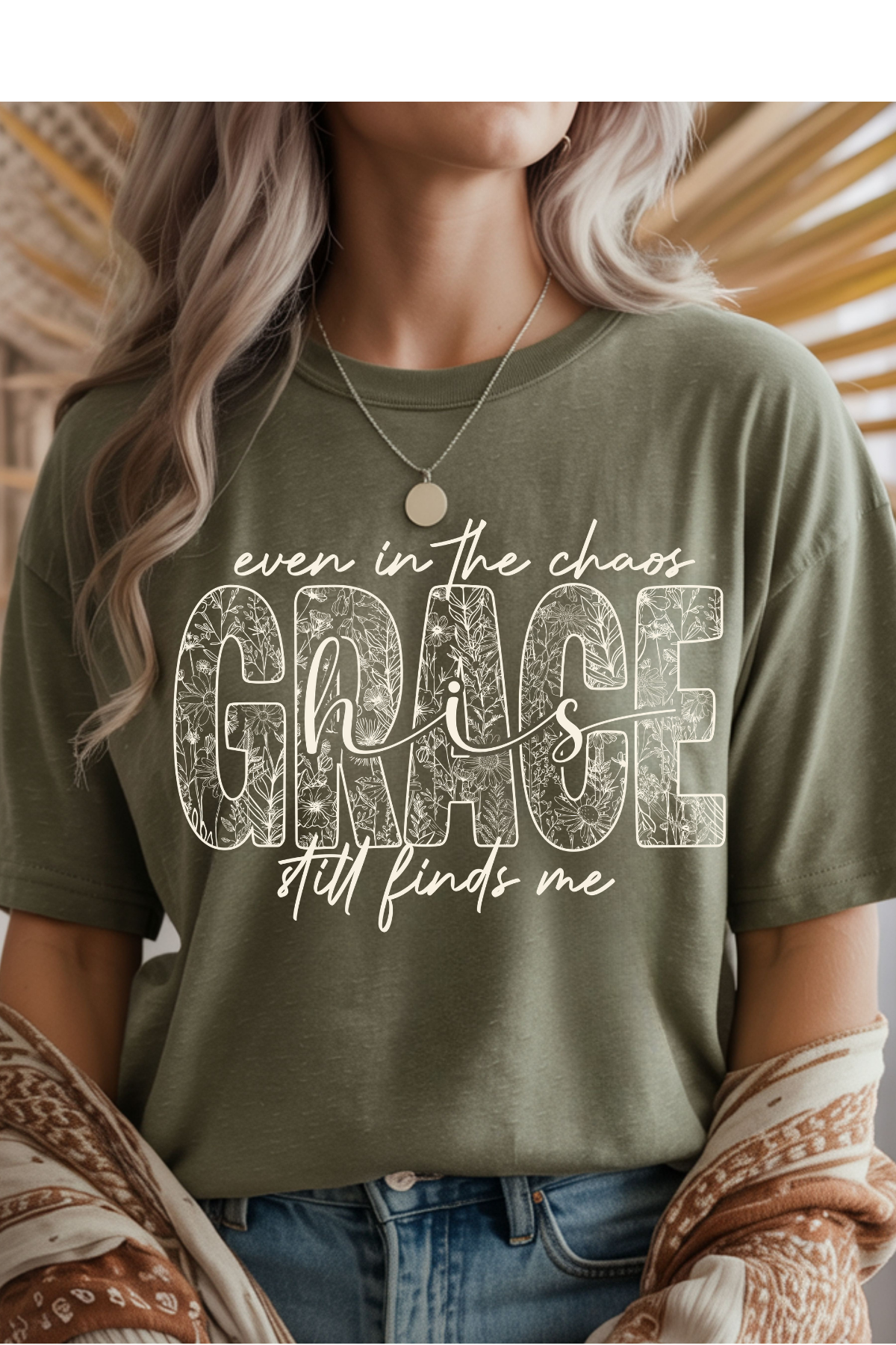(8-31-26)His Grace Graphic Tee