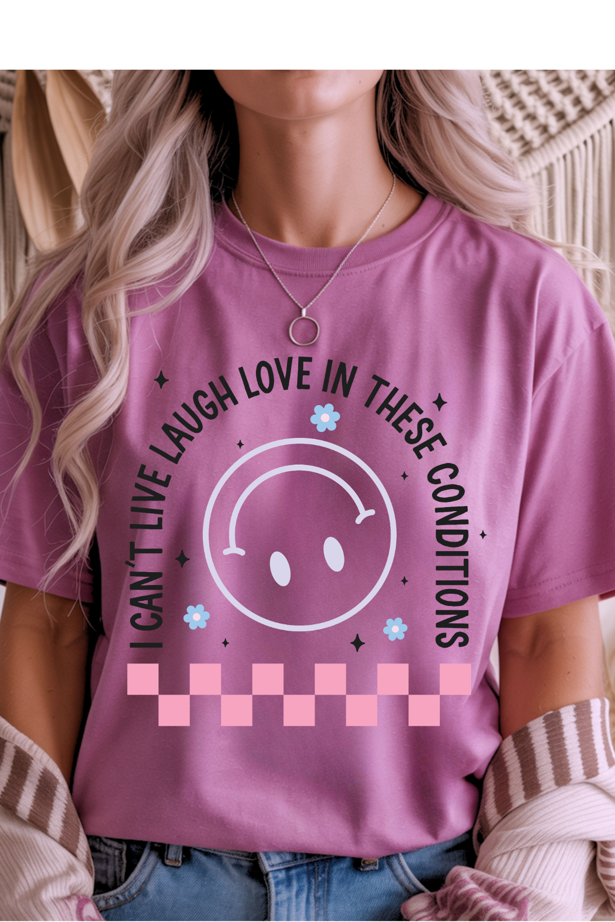 (5-18-26)Live Laugh Love Graphic Tee