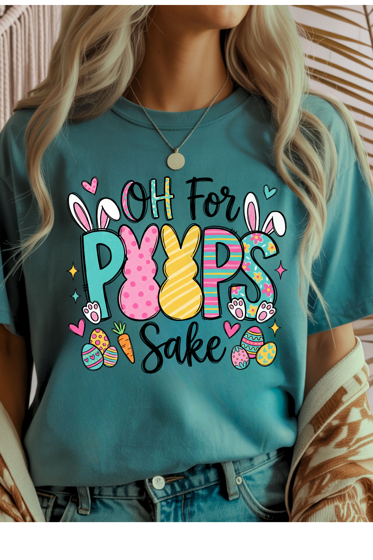 Oh For Peeps Sake Graphic Tee