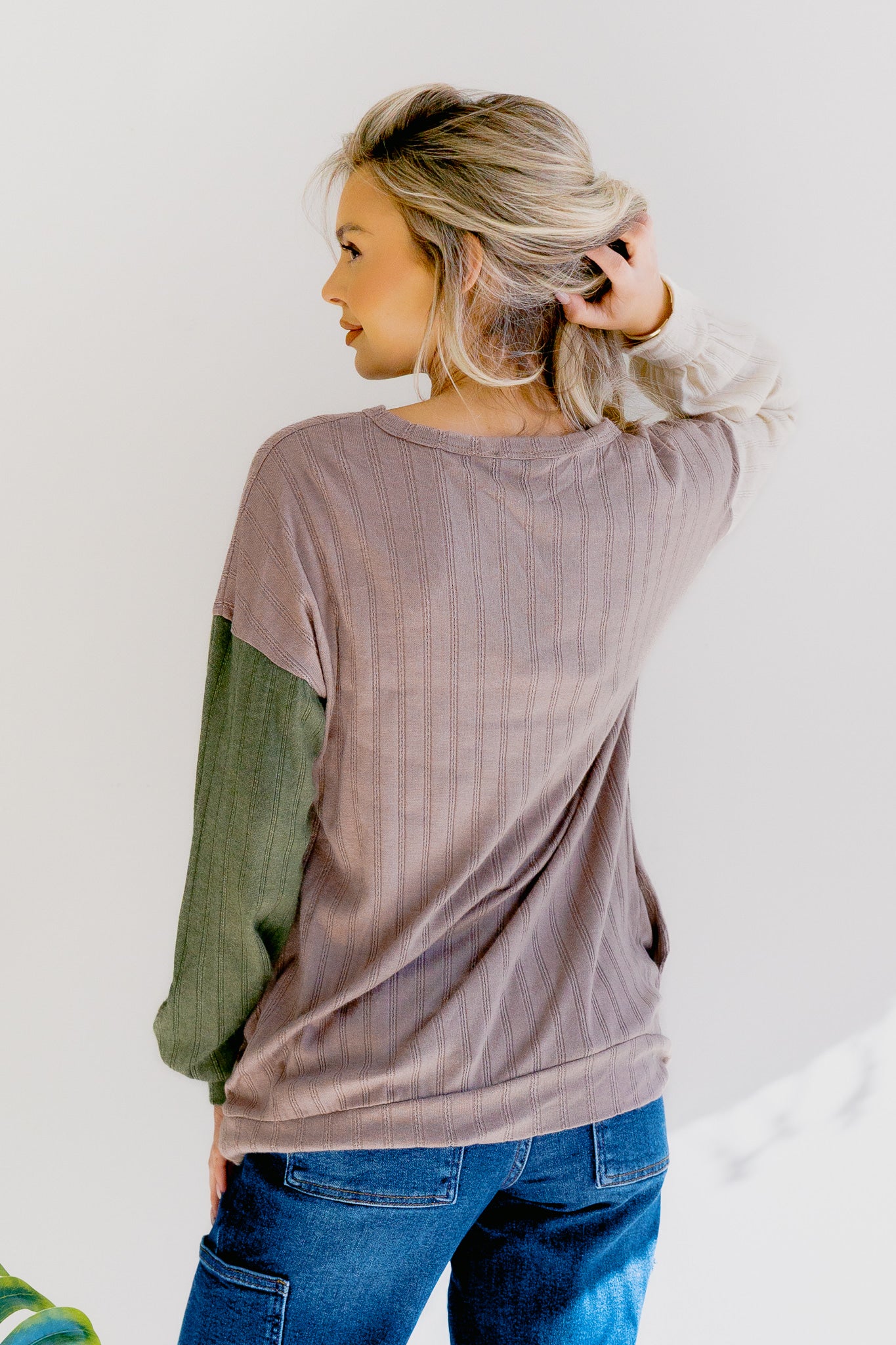 Rustling Fern Puff Sleeve