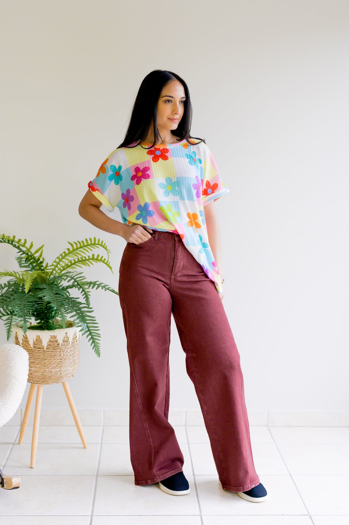 (1-14-26) Floral Daydream Tee