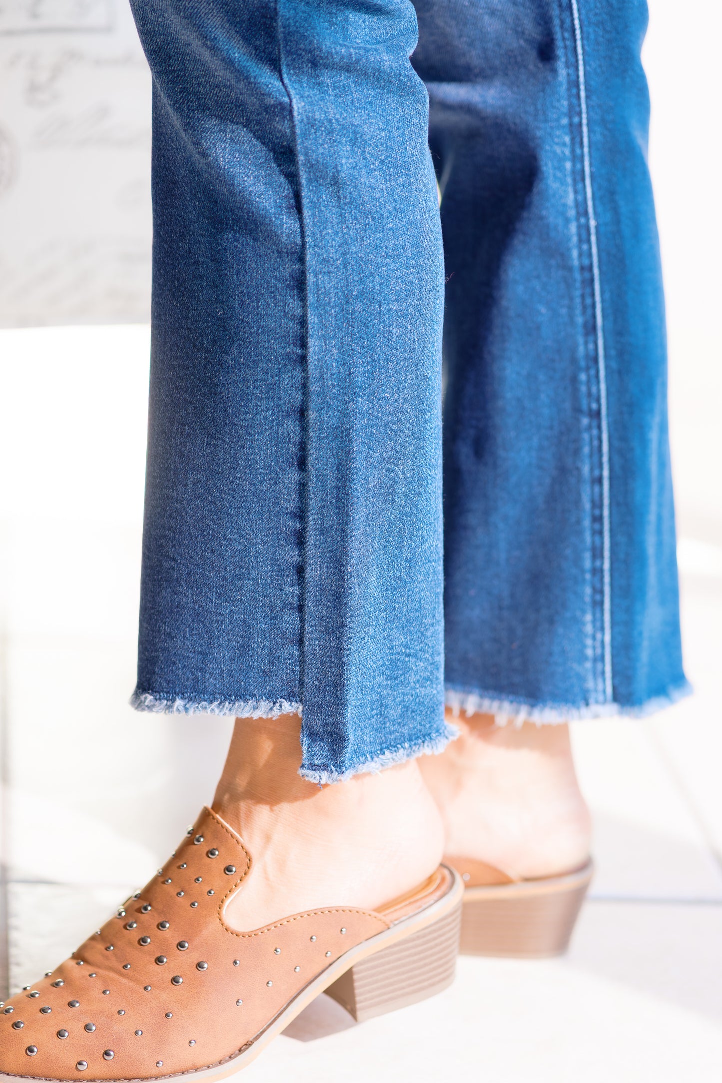 (9-24-25) Dark Roast Denim Judy Blue Flares
