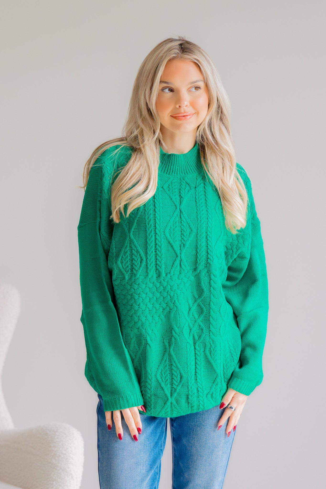 Merry Spruce Pullover Sweater