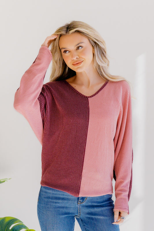 Dusky Rose Duo Top