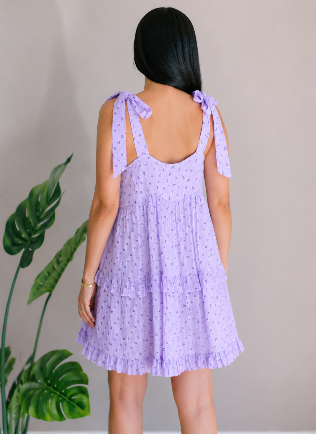 (6-24-26)Lavender Daydream Dress