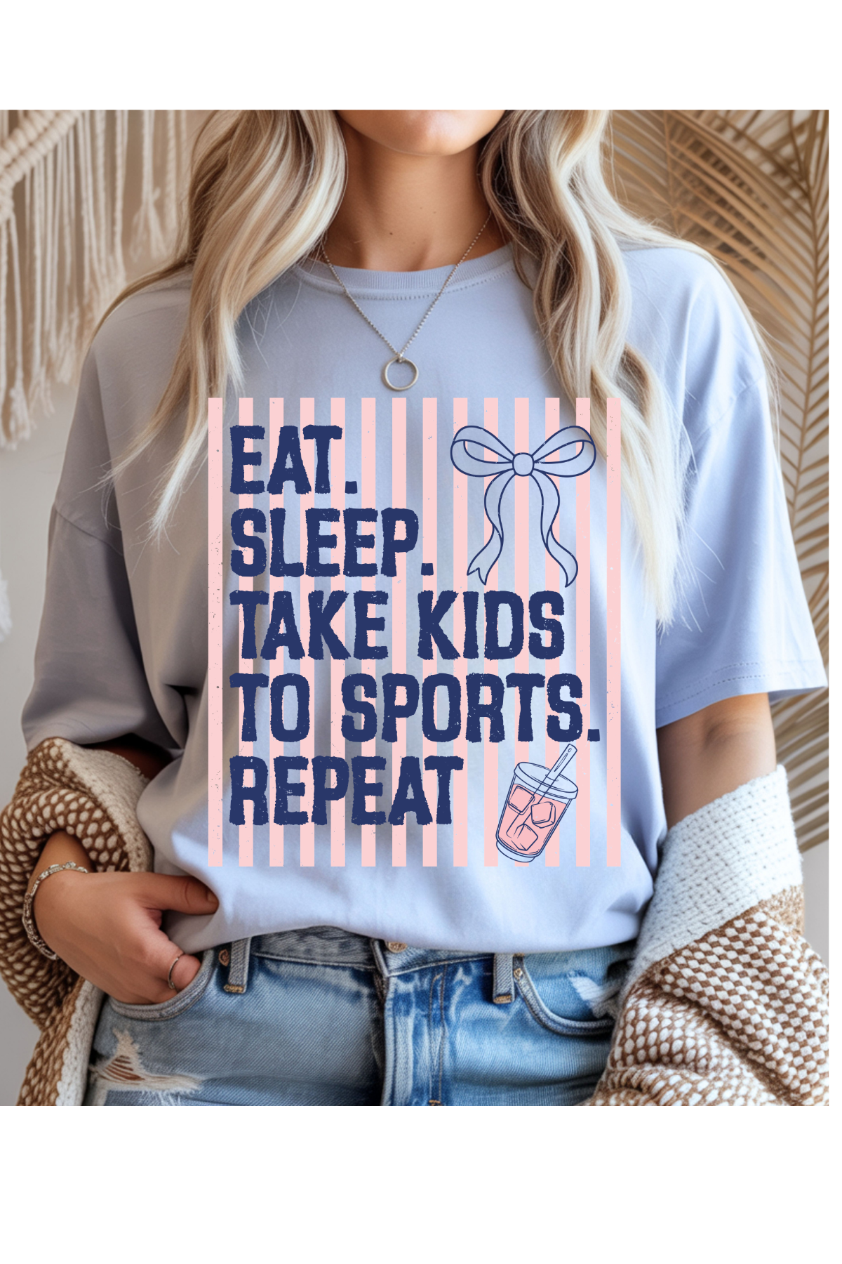 (5-18-26)Eat Sleep Sports Graphic Tee