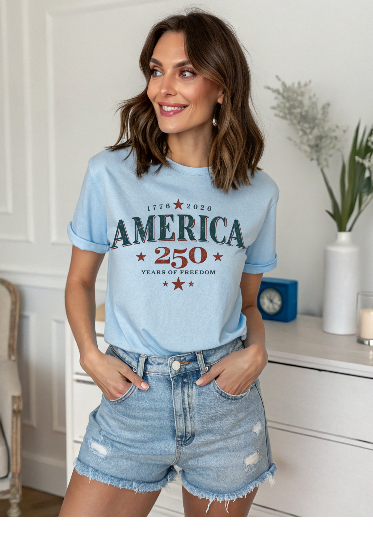 (6-1-26)America 1776 Graphic Tee