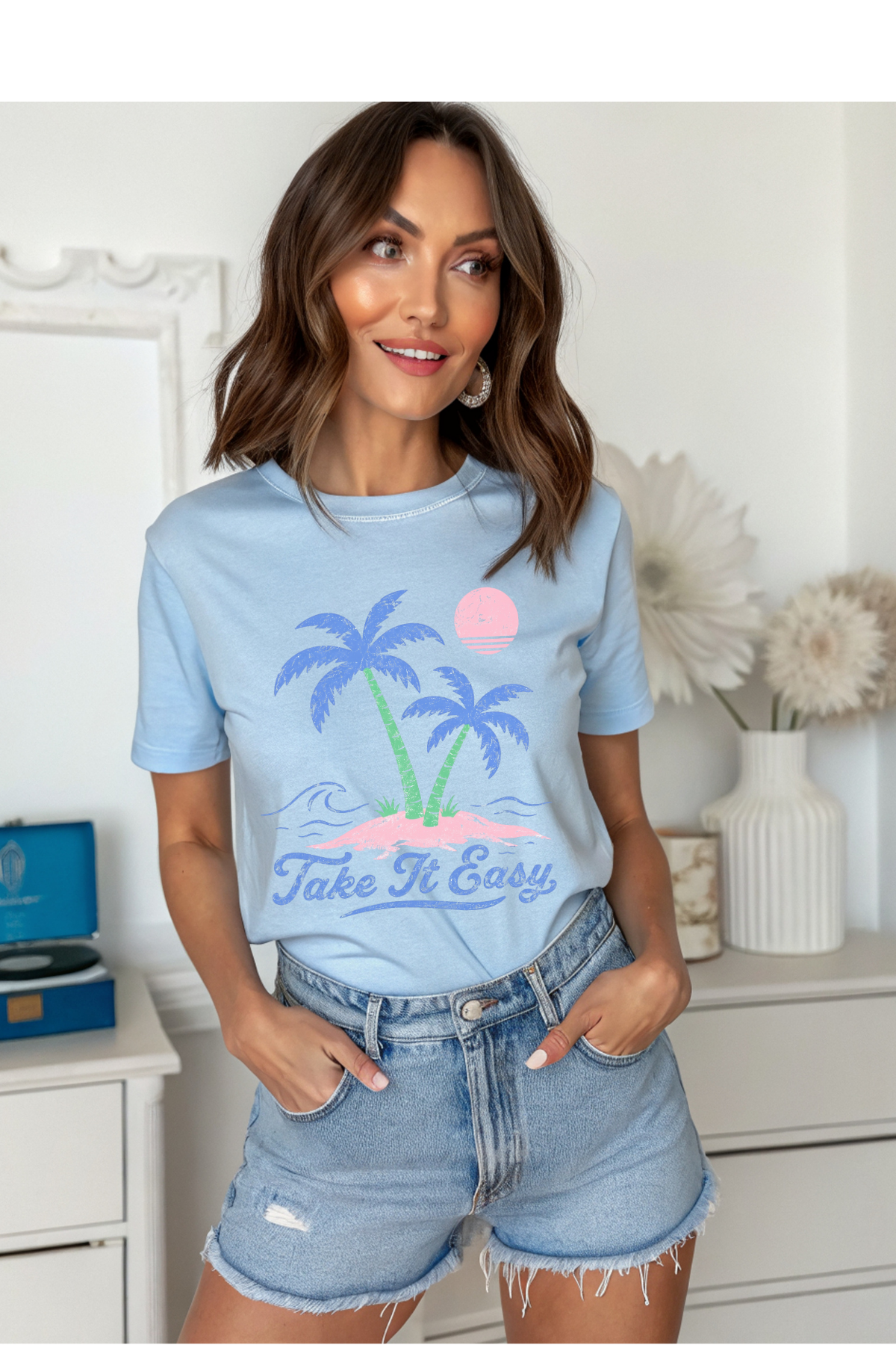 (6-22-26)Take it Easy Graphic Tee