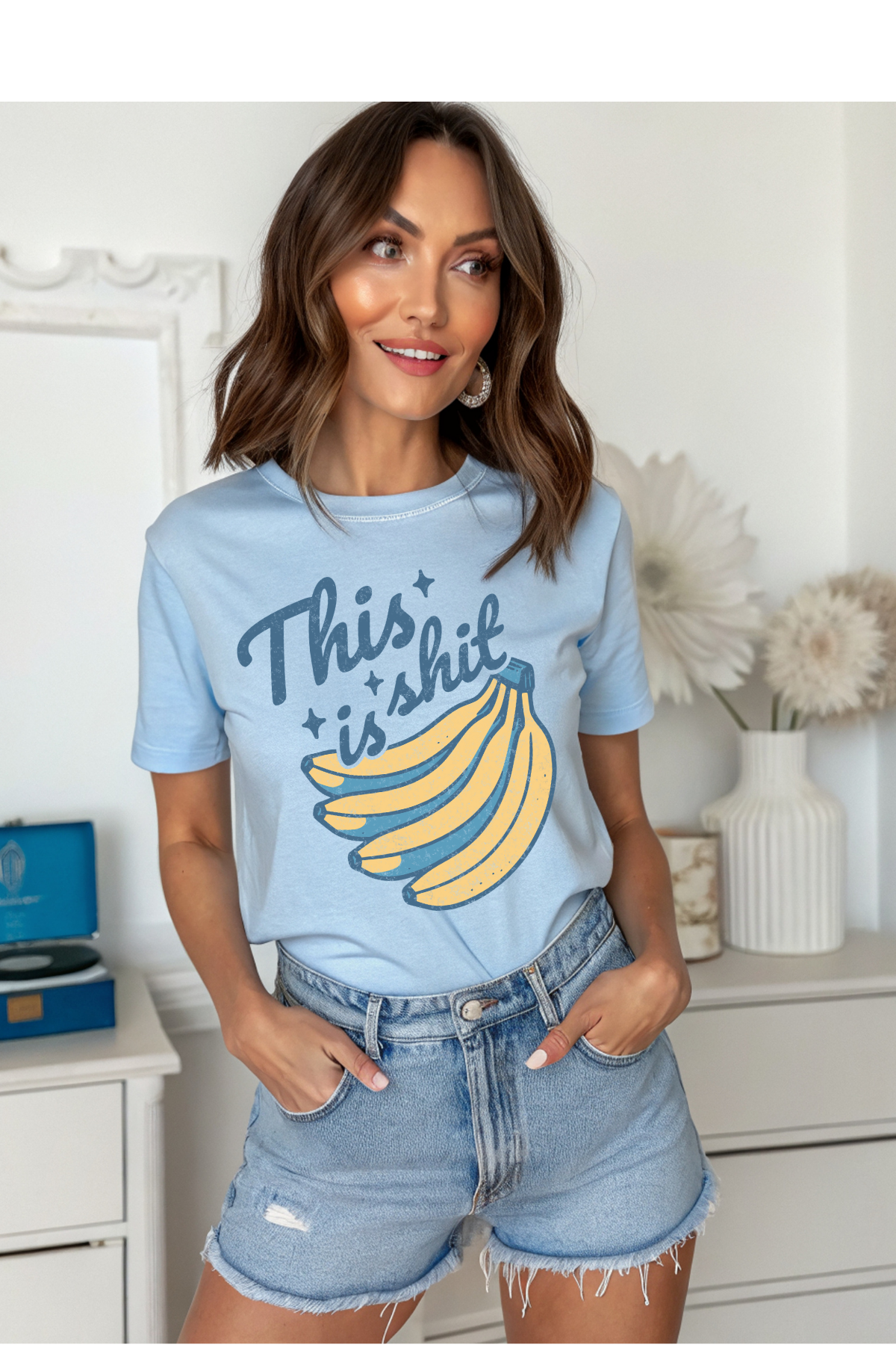 (6-22-26)Bananas Grapjic Tee
