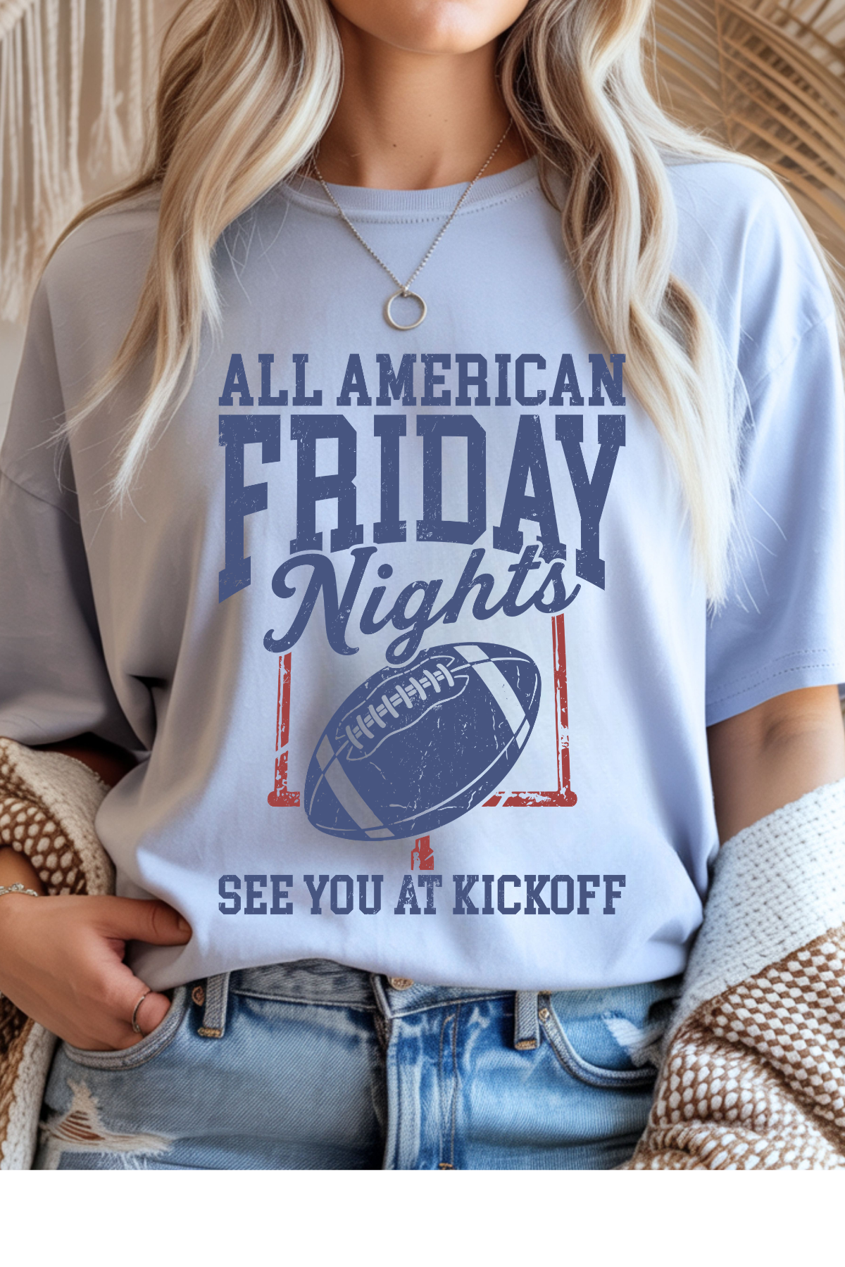(8-3-26)Friday Nights Graphic Tee