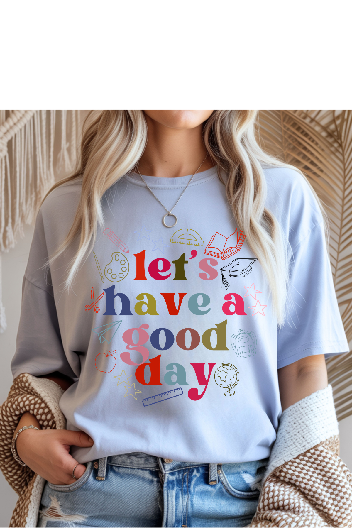 (8-10-26)Good Day Teacher Graphic Tee