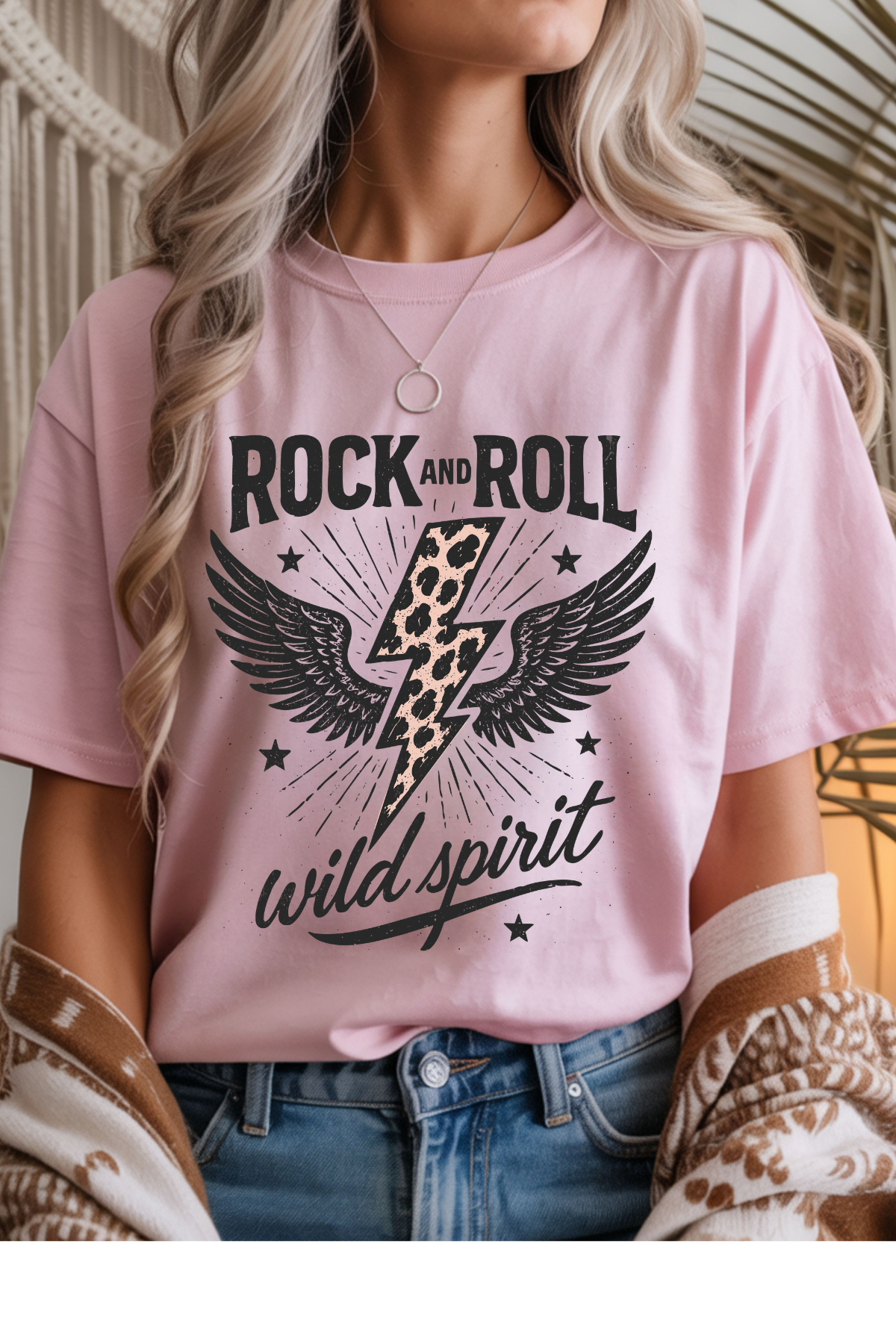 (8-3-26)Rock & Roll Graphic Tee