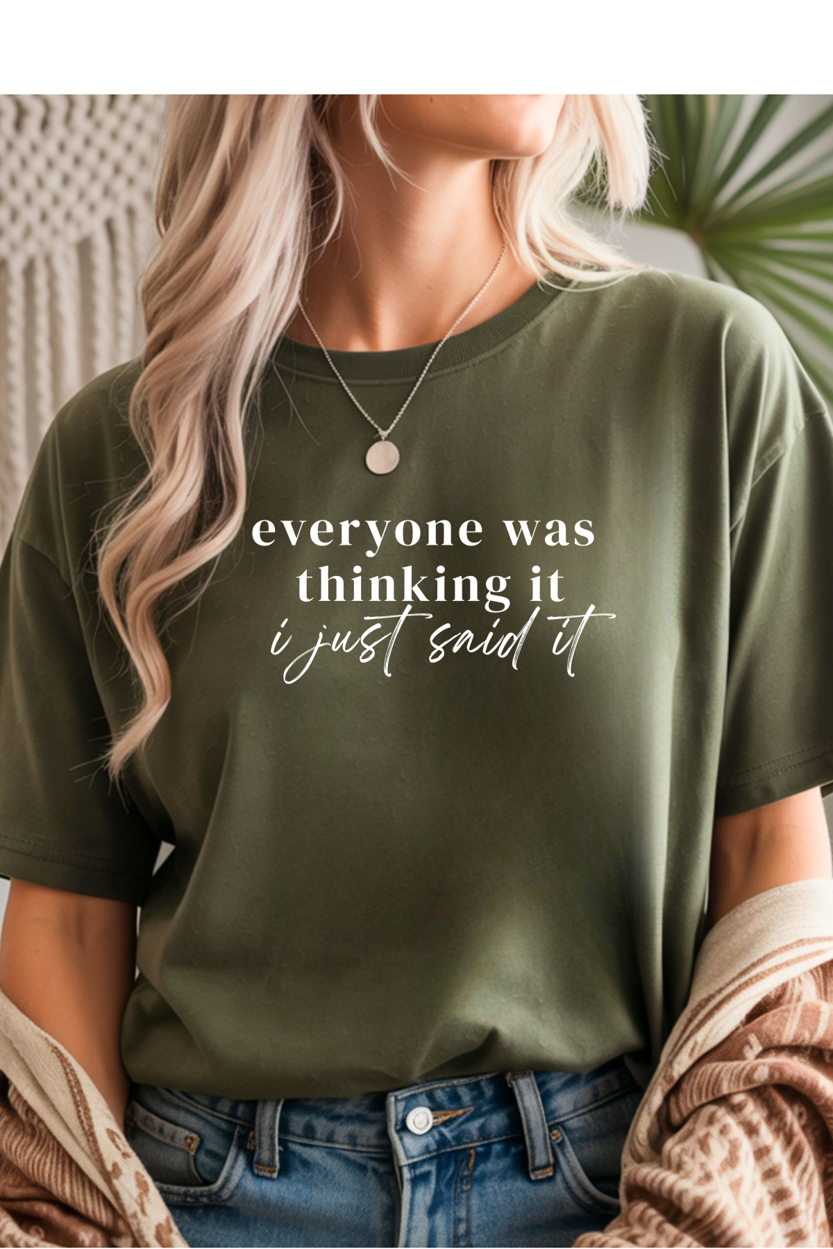 Everyone Was Thinking It Graphic Tee