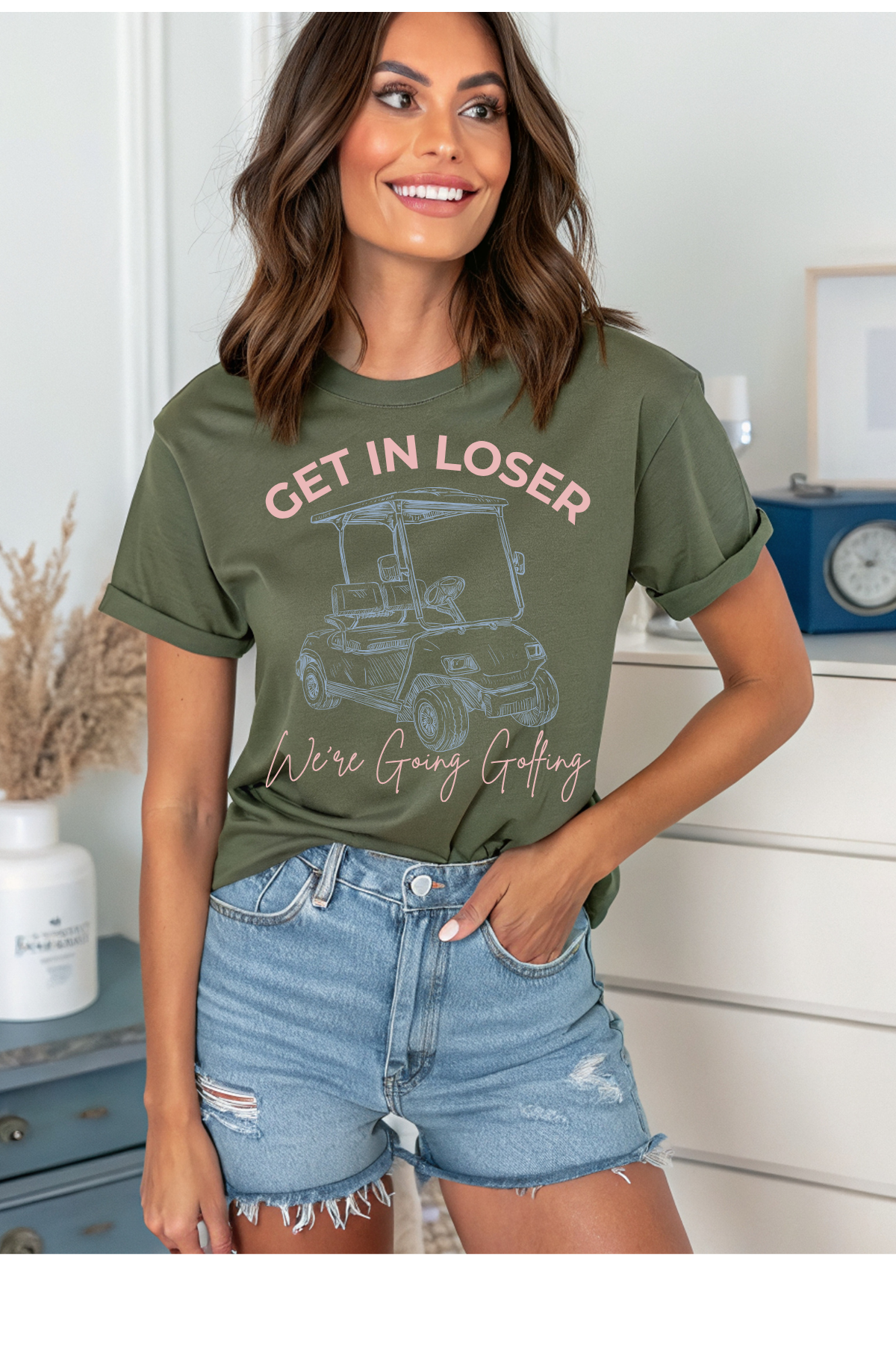 (5-25-26)Get In Loser Graphic Tee