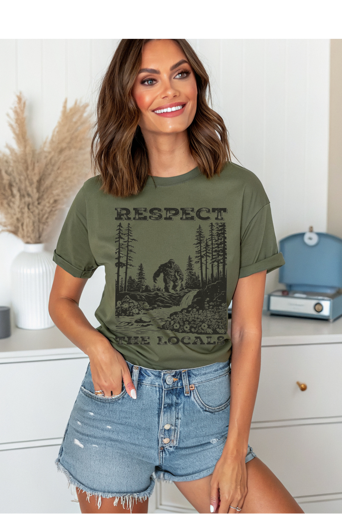 (6-15-26)Respect The Locals Graphic Tee