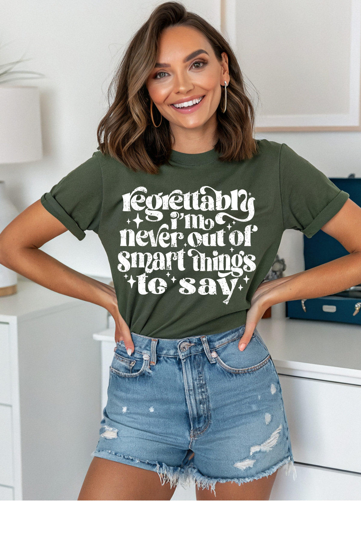 (7-27-26)Smart To Say Graphic Tee