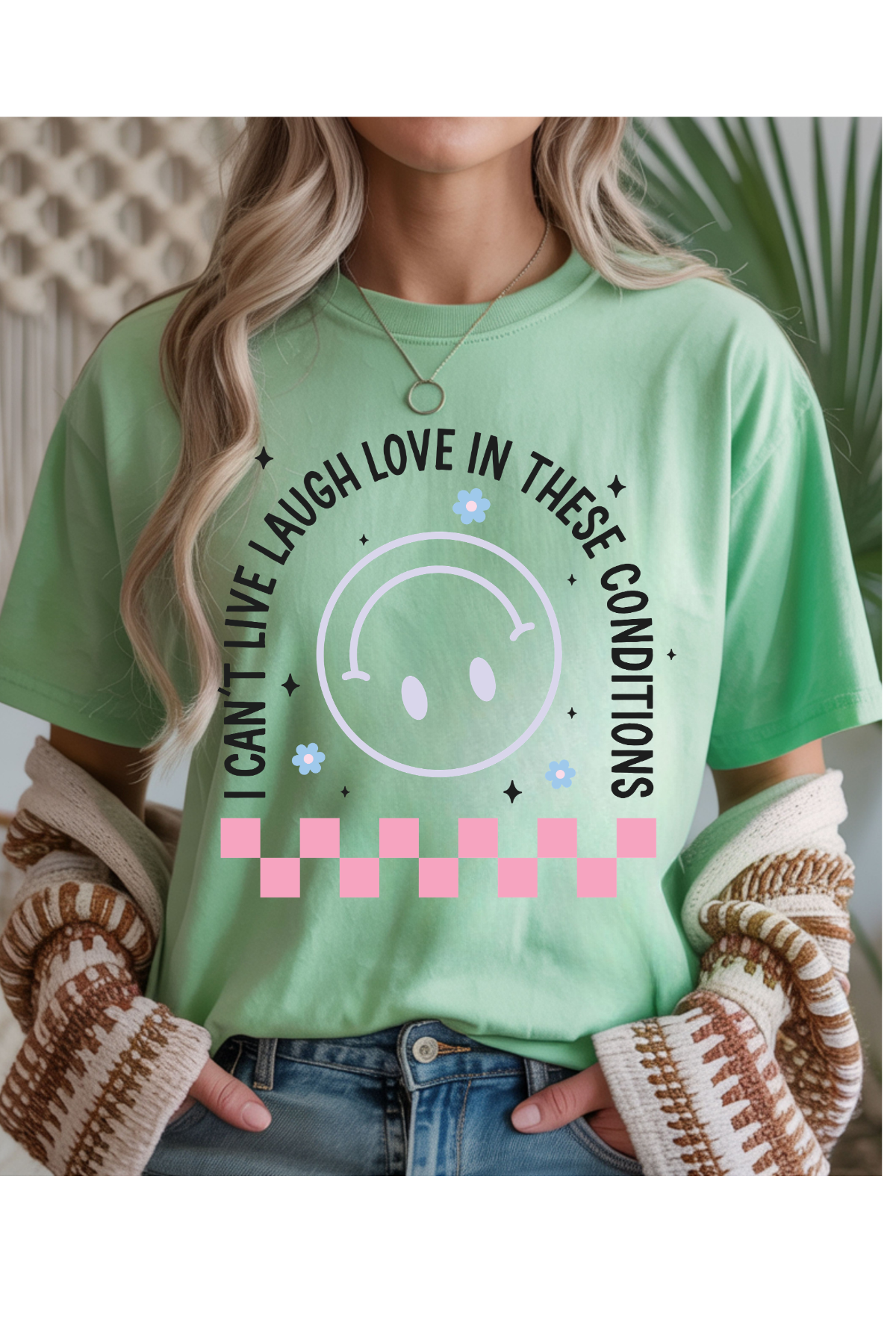 (5-18-26)Live Laugh Love Graphic Tee