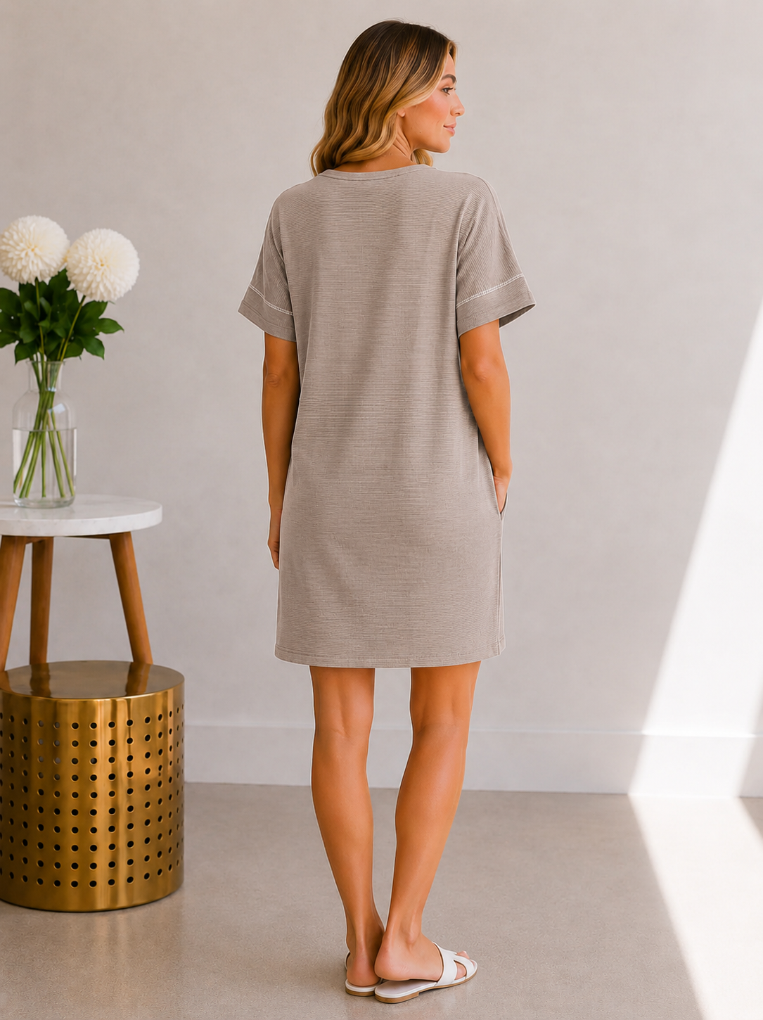 (7-1-26)Mocha Moments Dress