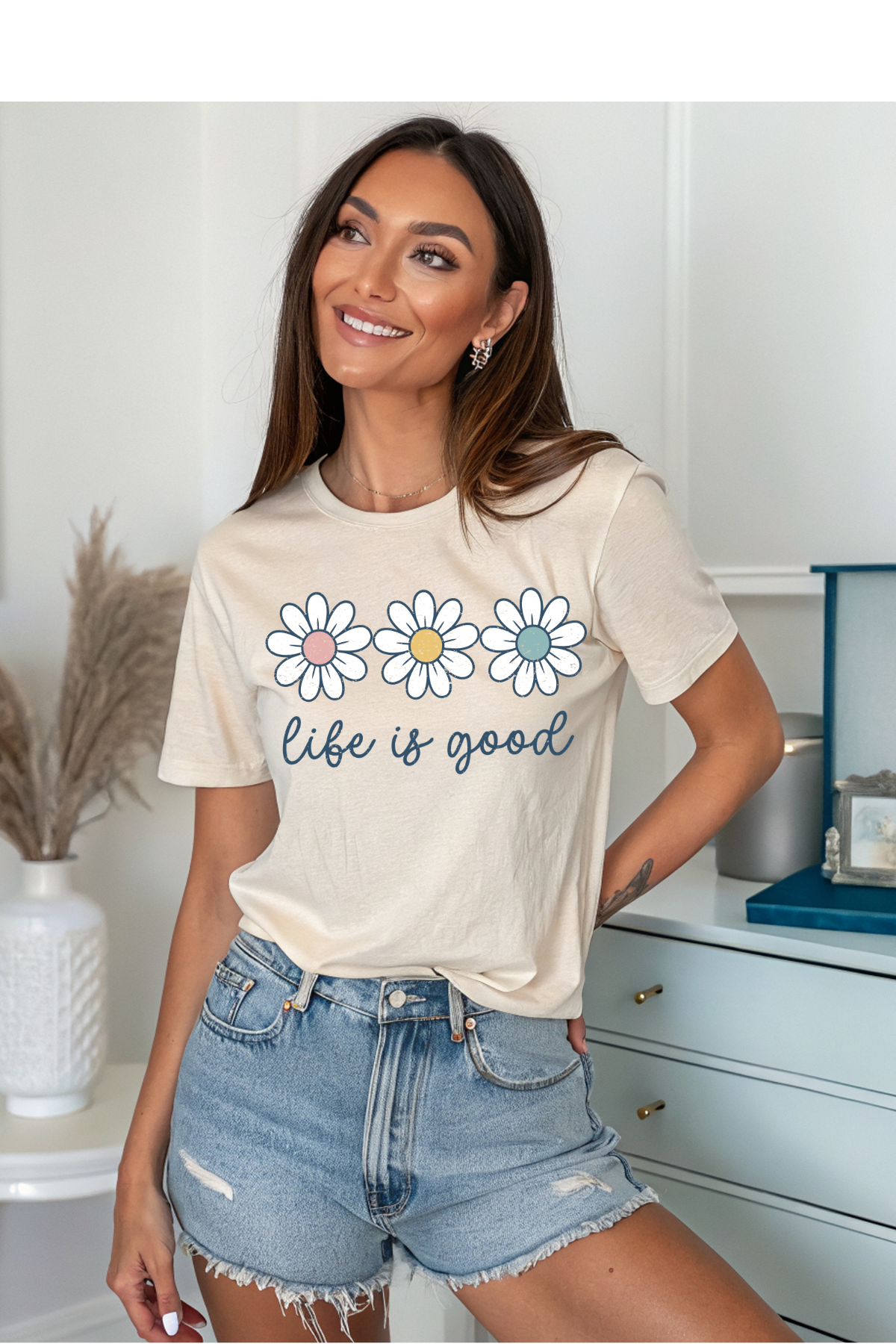 (6-22-26)Life Is Good Graphic Tee