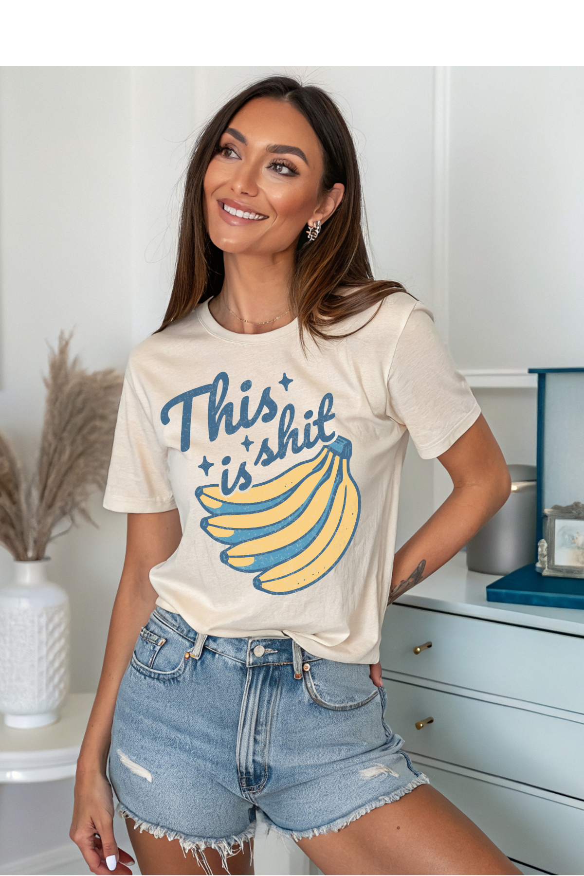 (6-22-26)Bananas Grapjic Tee