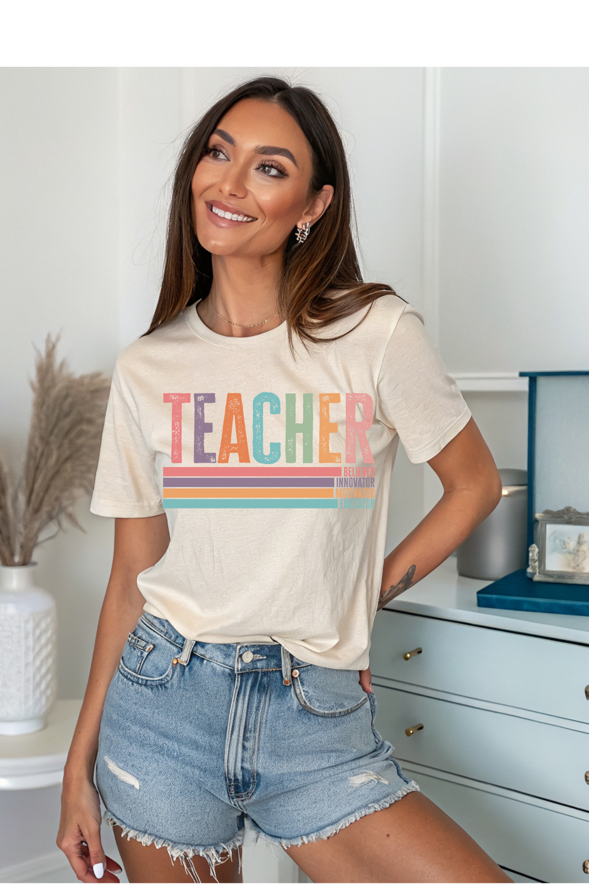 (7-27-26)Teacher Graphic Tee
