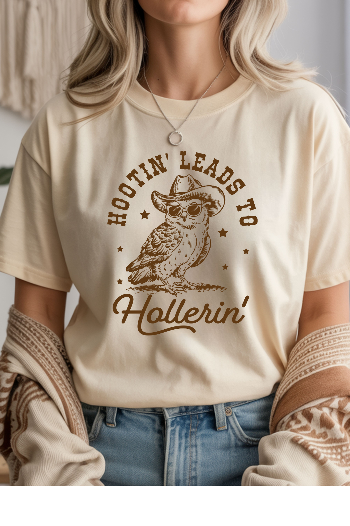 Hootin & Hollerin Graphic Tee