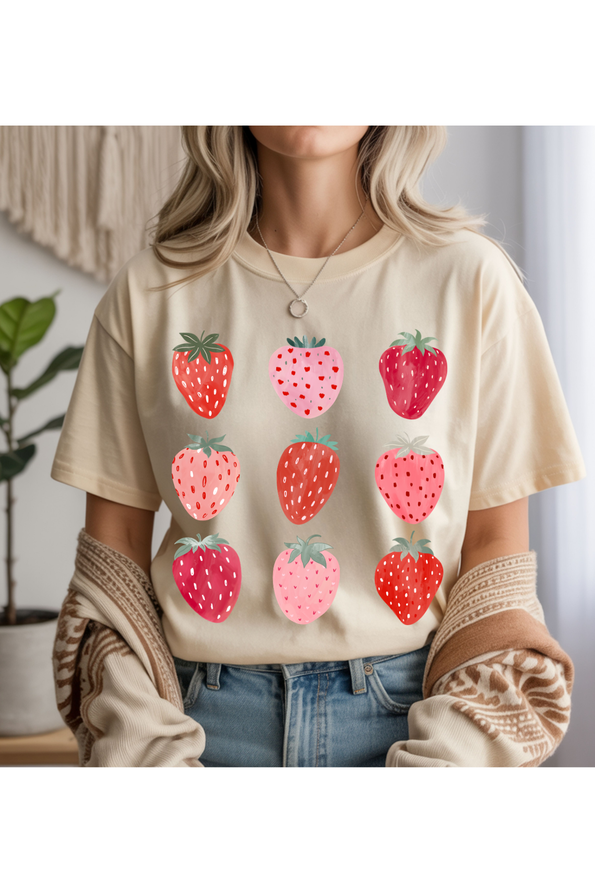 Strawberries Graphic Tee