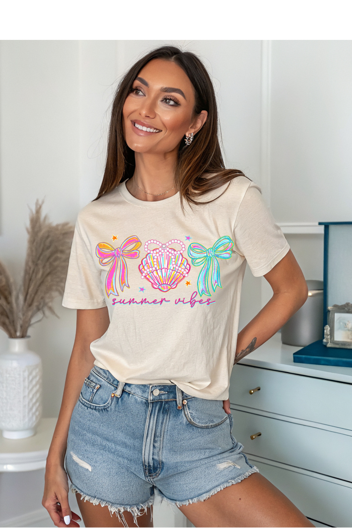 (6-29-26)Summer Vibes Graphic Tee