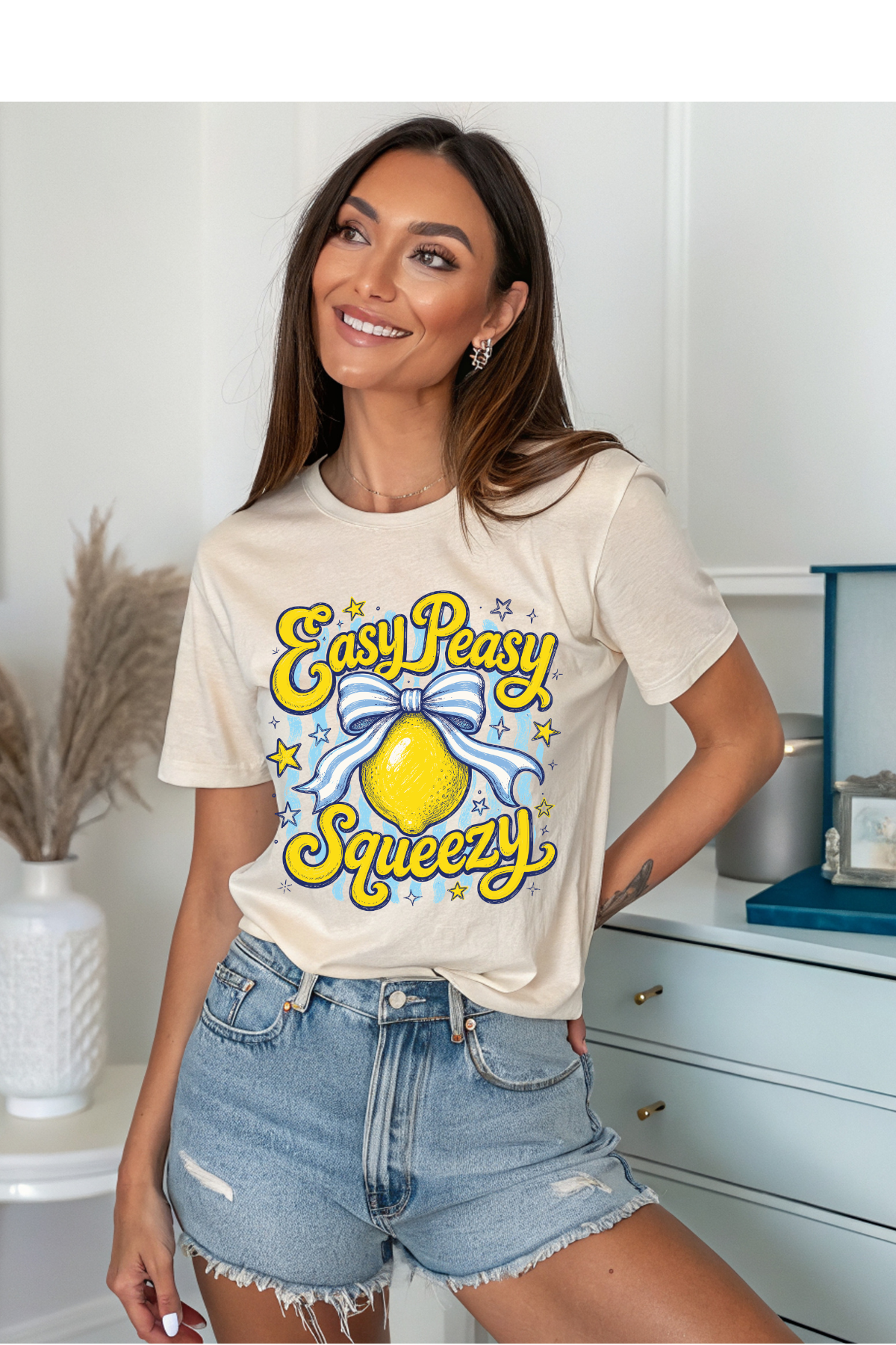 (6-29-26)Easy Peasy Graphic Tee