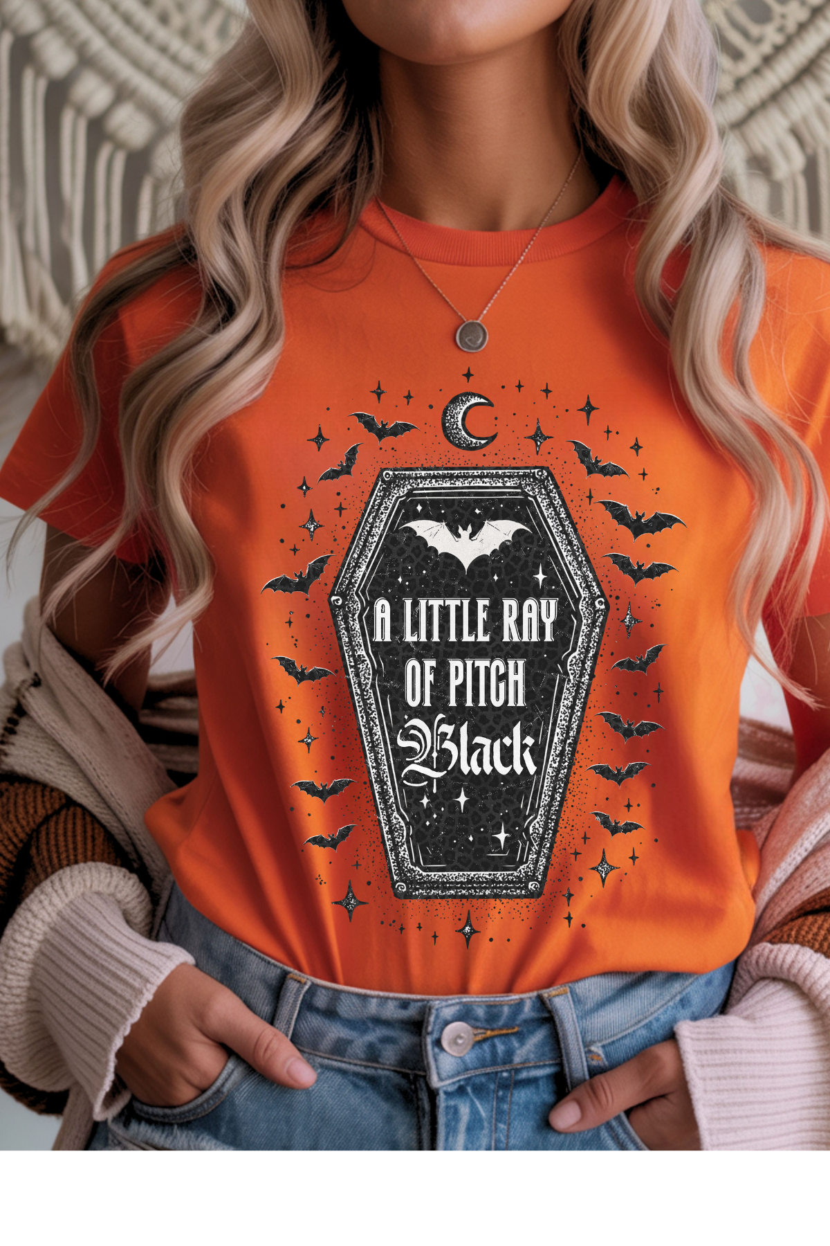 (8-31-26)Ray of Pitch Black Graphic Tee