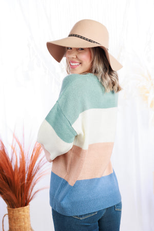 (12-06-02 Wednesday) Pacific Winter Stripes - Sweater