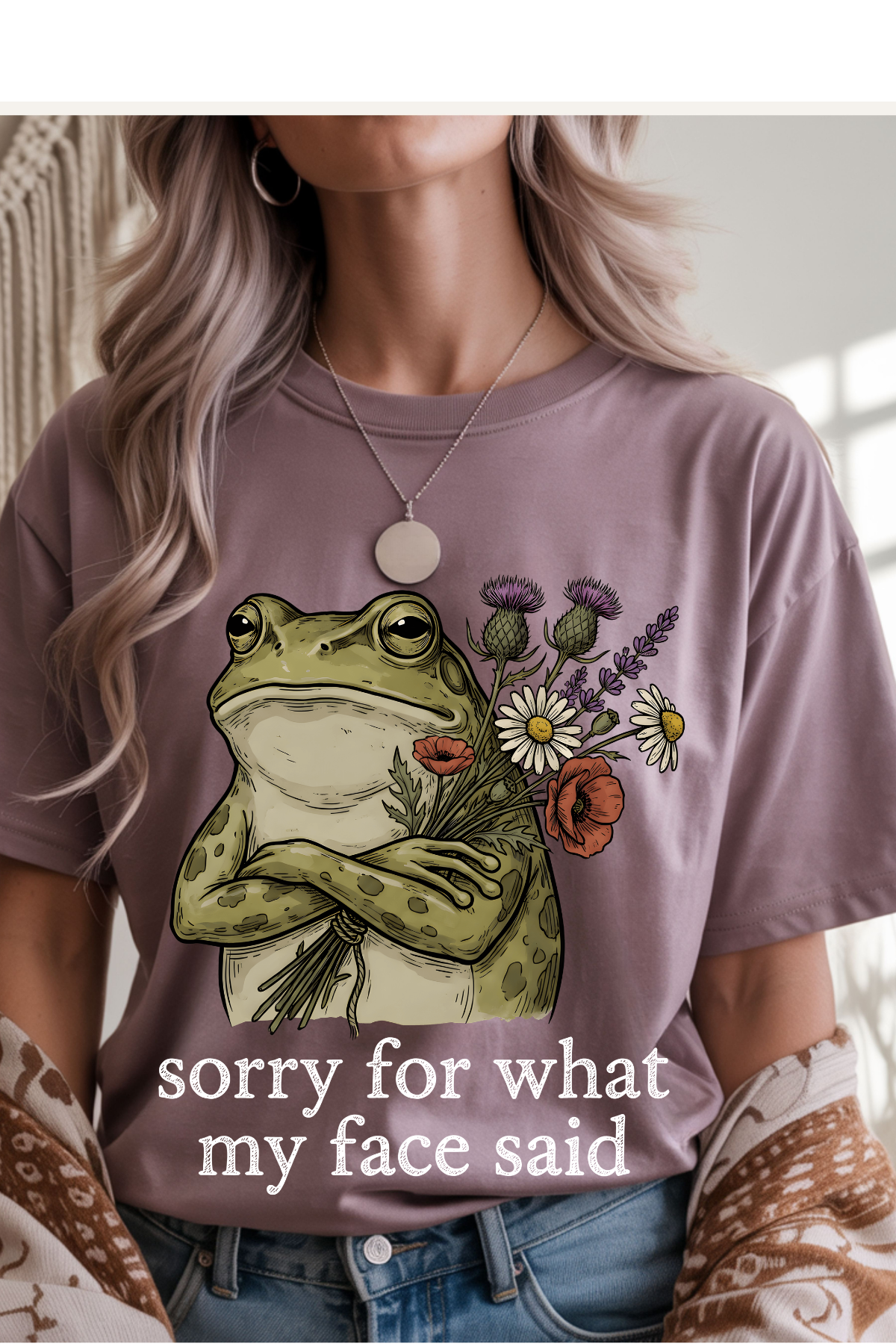 (9-14-26)Sorry For What My Face Said Graphic Tee