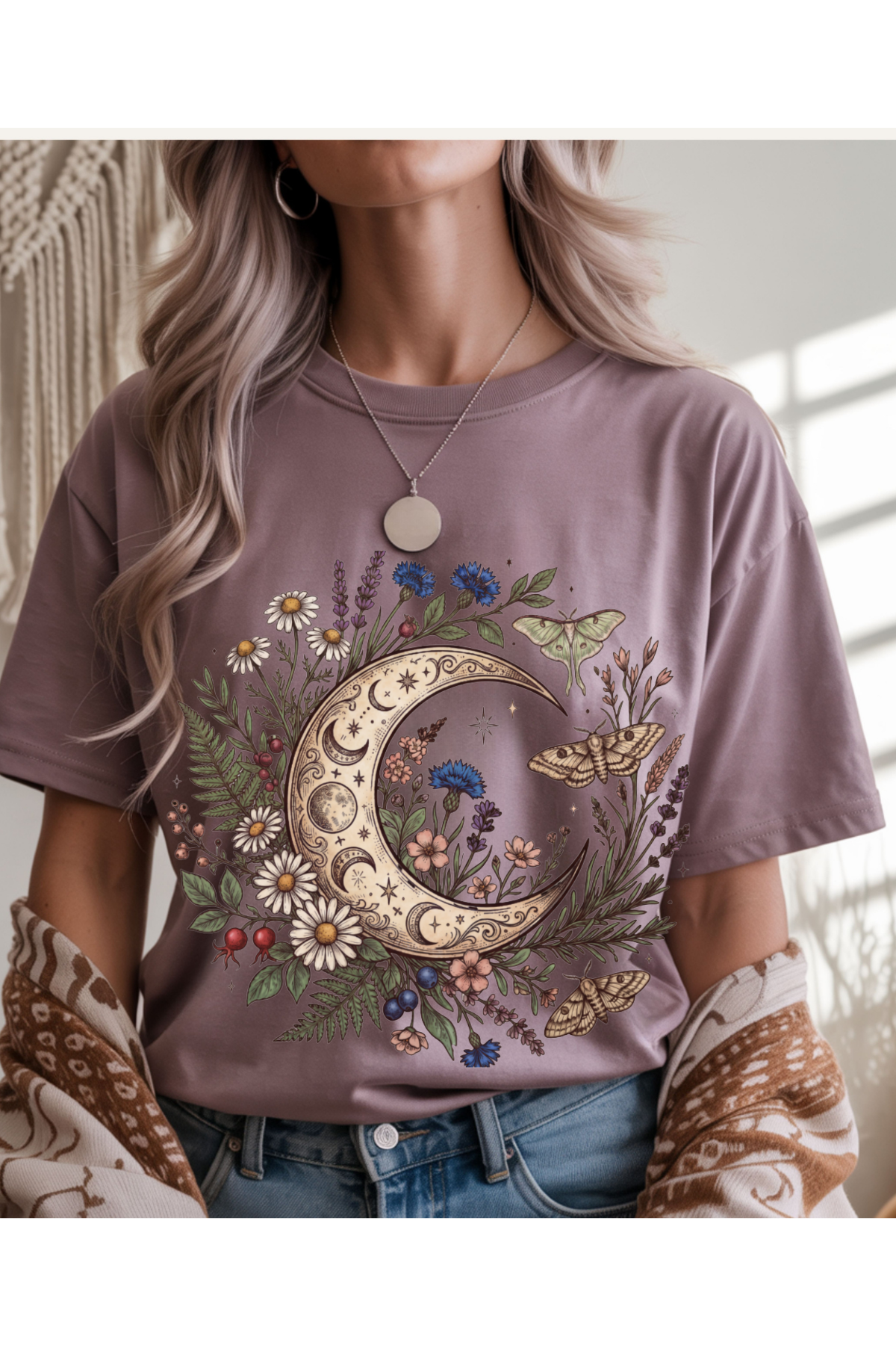(10-26-26)Mystical Moon Graphic Tee