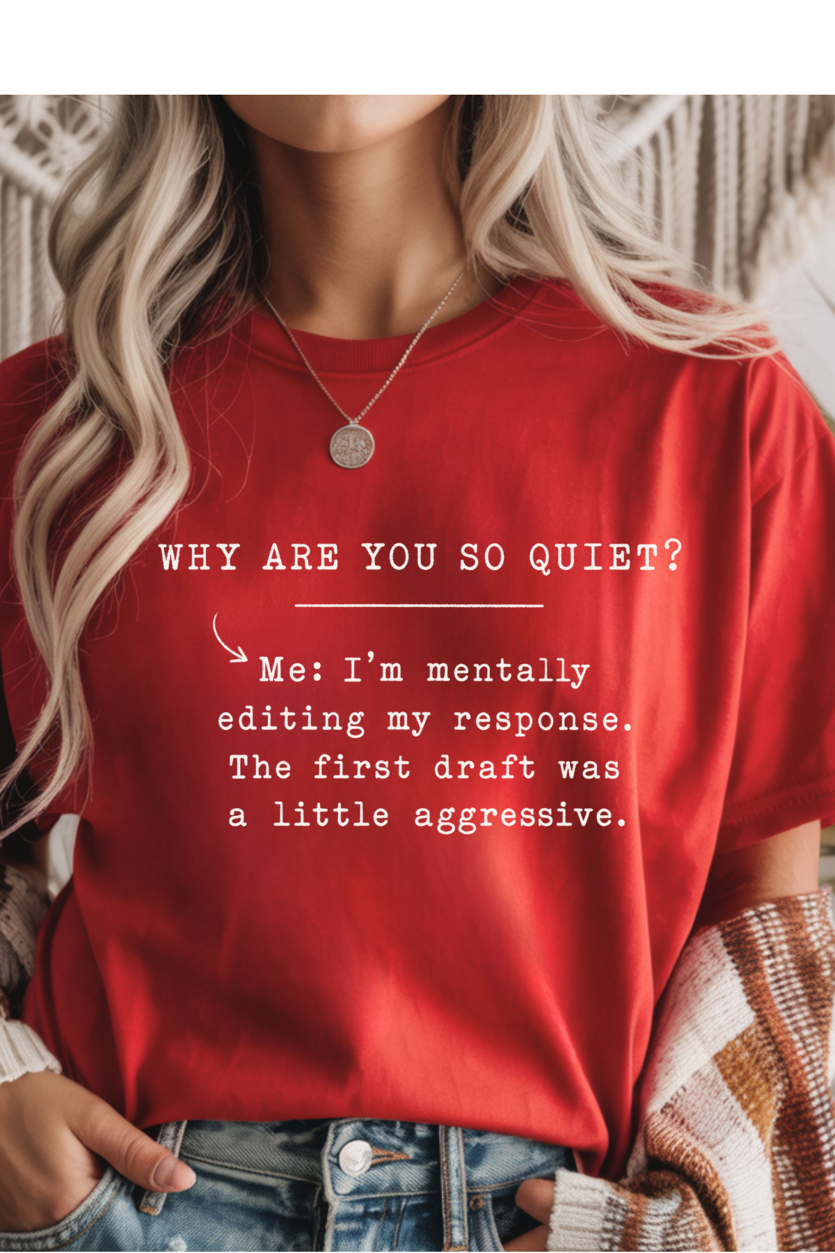 (11-2-26)So Quiet Graphic Tee