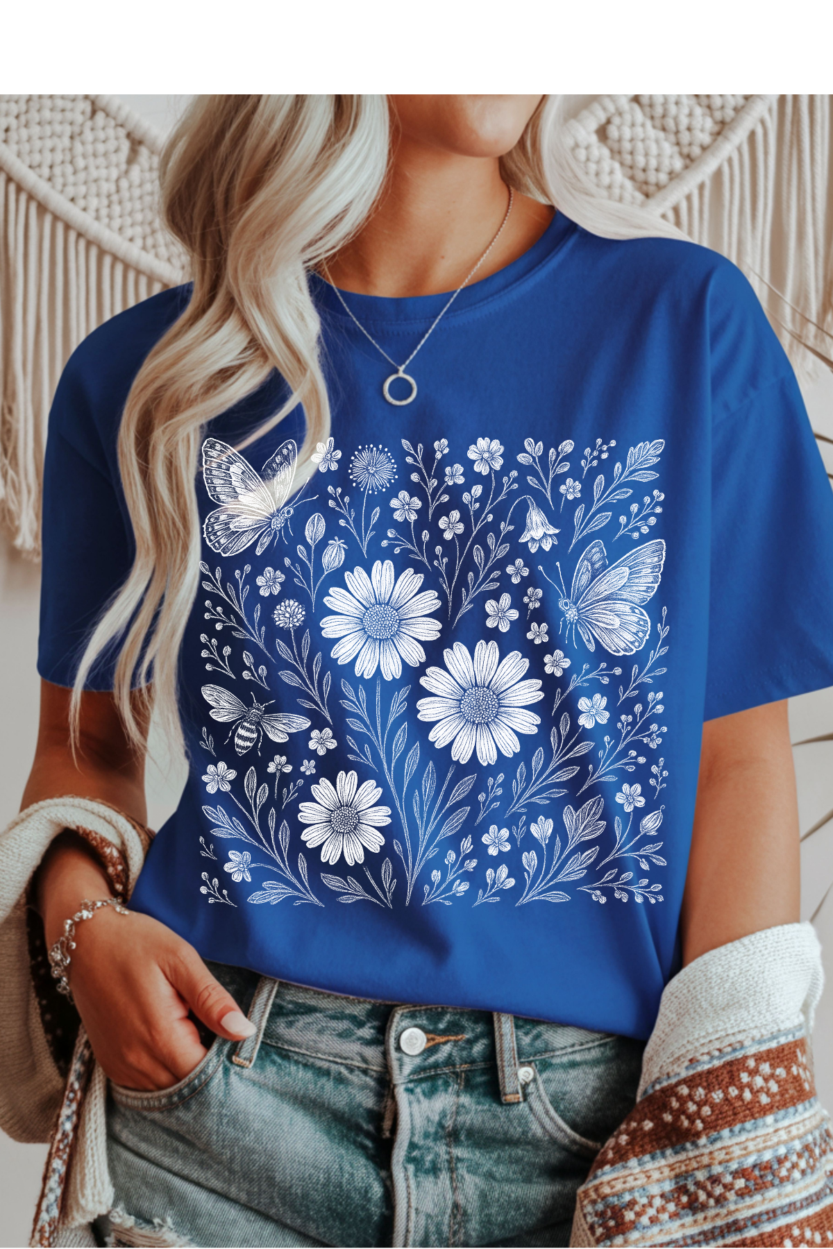 Boho Florals Graphic Tee