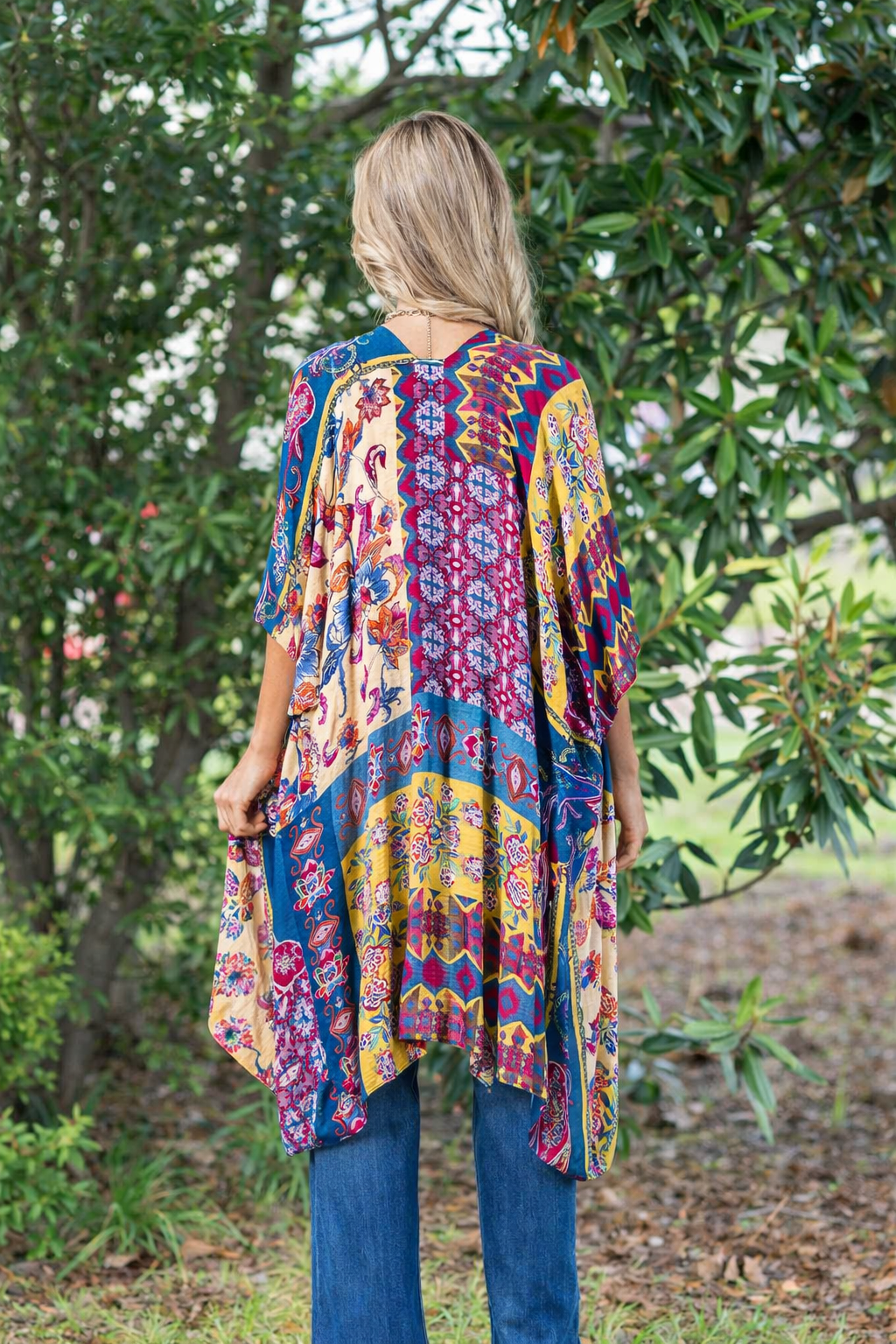 (4-1-26)Royal Mosaic Kimono