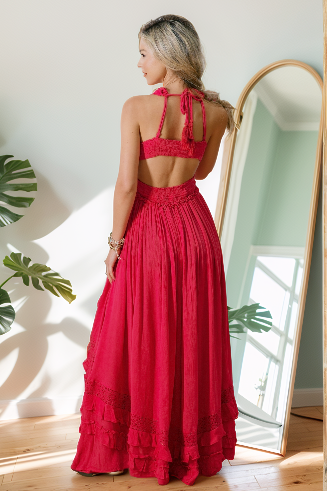 (05-21-2025) Ruffle & Radiance Maxi
