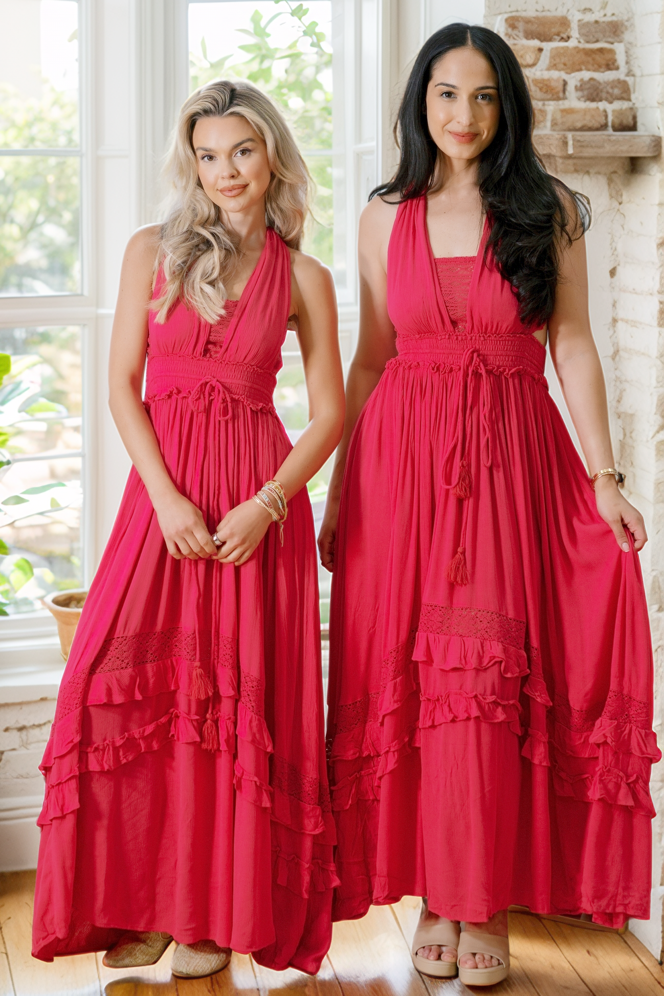 (05-21-2025) Ruffle & Radiance Maxi