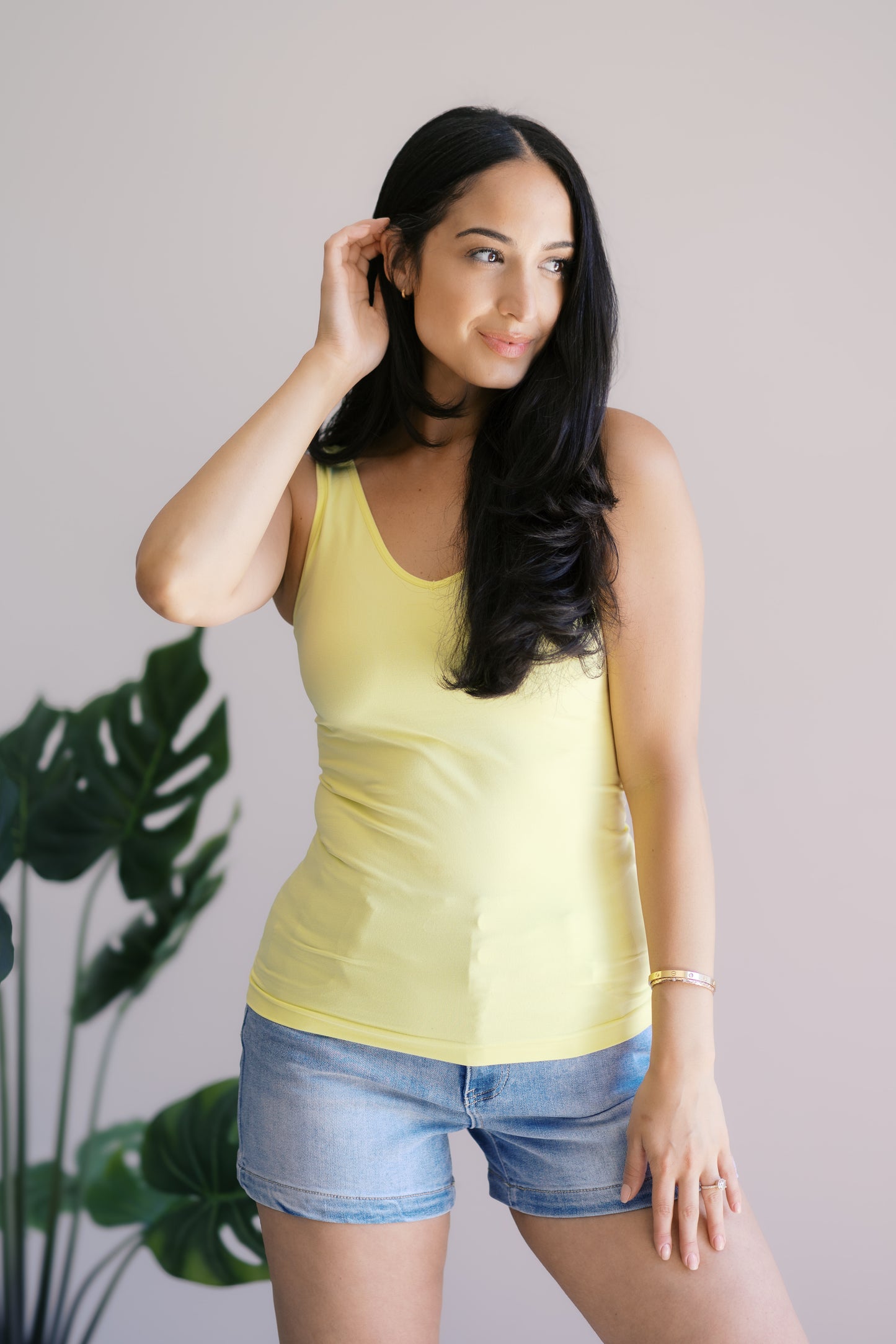 Yellow Timeless Basics Tank