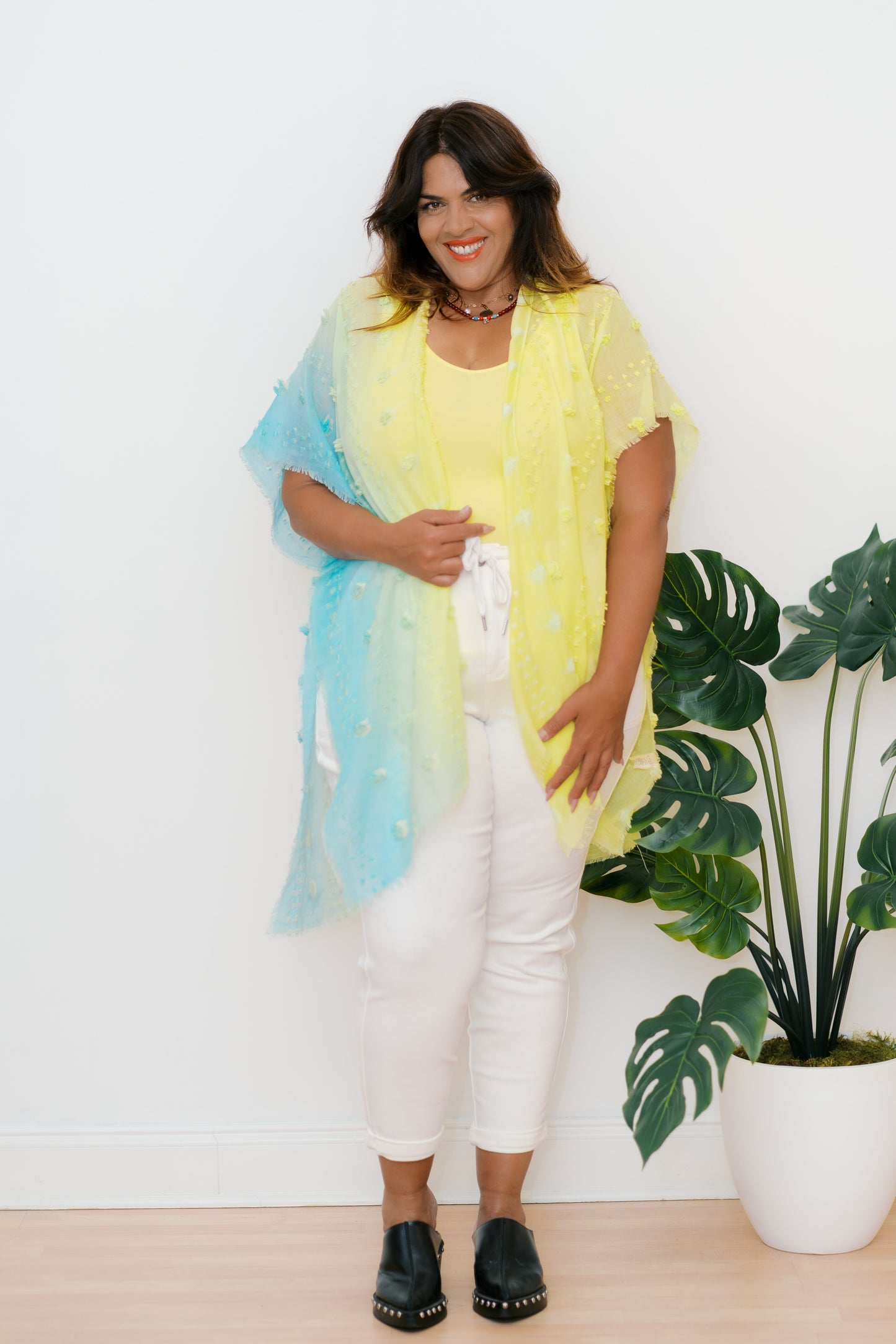 Lemonade Breeze Kimono