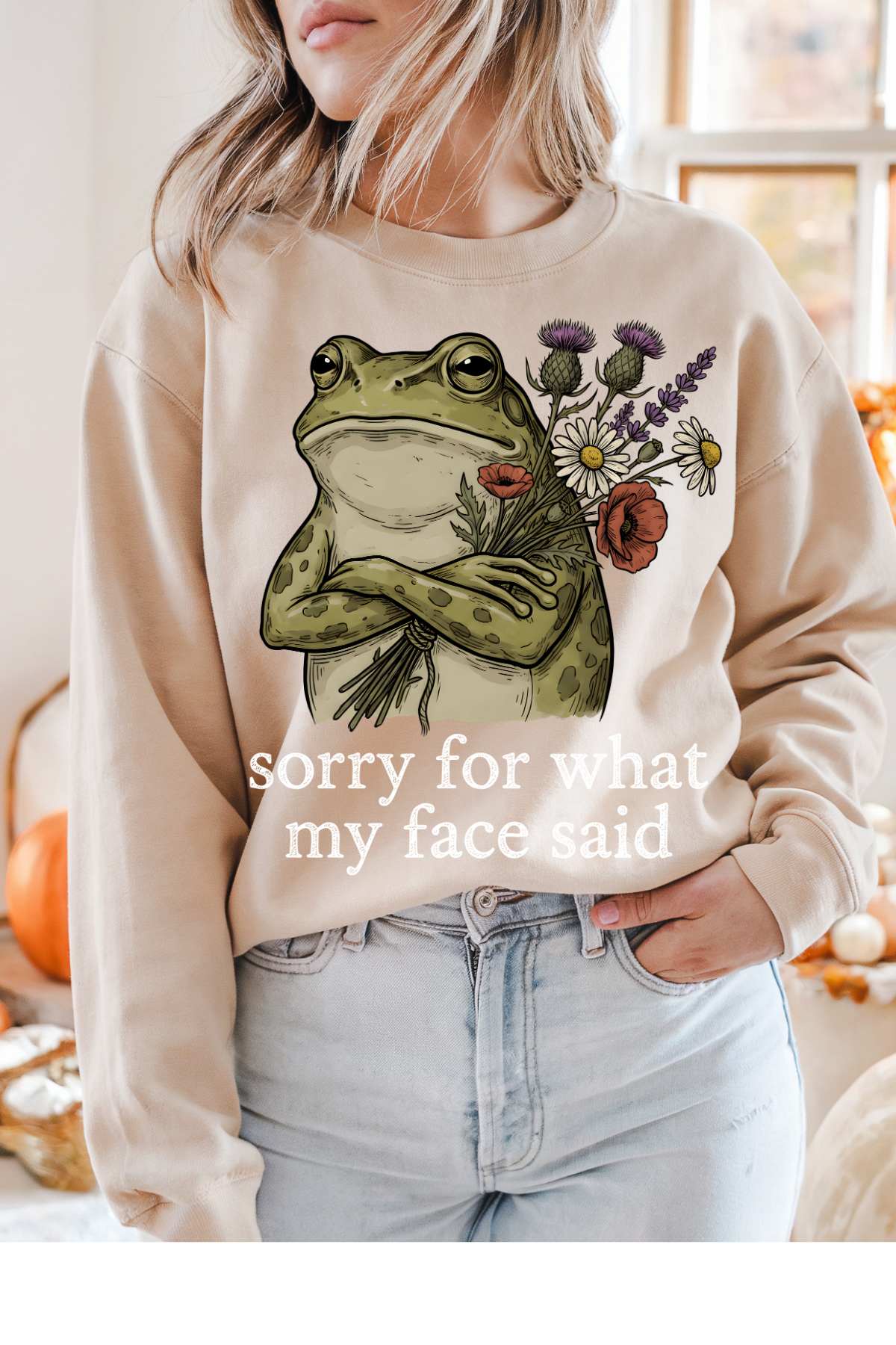 (9-14-26)Sorry For What My Face Said Graphic Tee