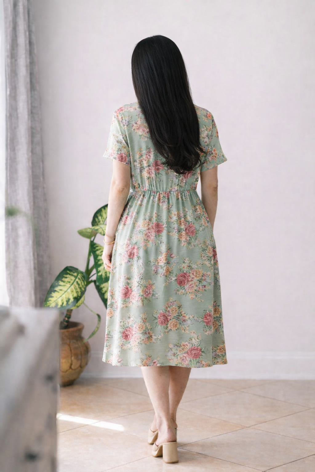 (2-18-26) Secret Path Floral Dress