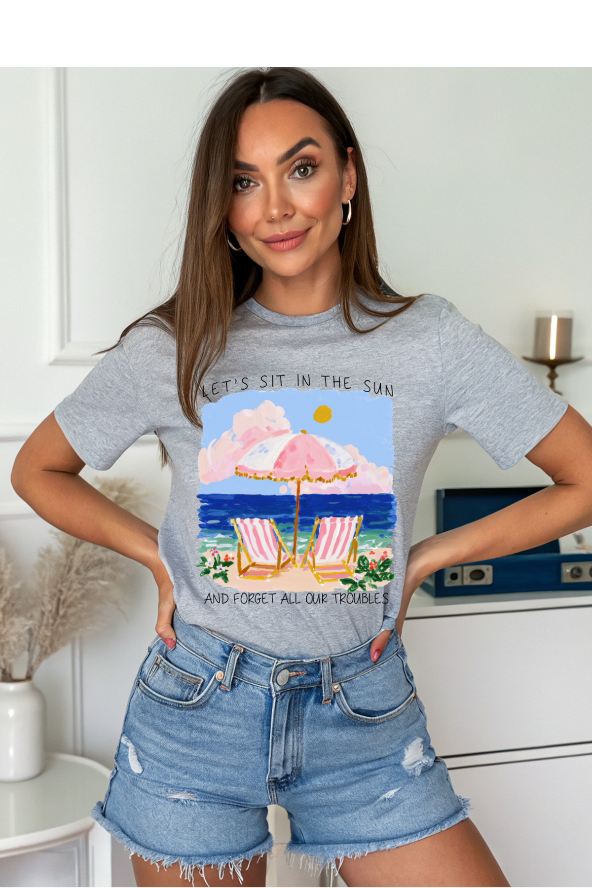 (7-20-26)Sit In The Sun Graphic Tee
