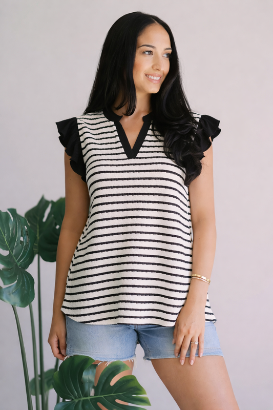 (3-11-26) Stillwater Stripe Top